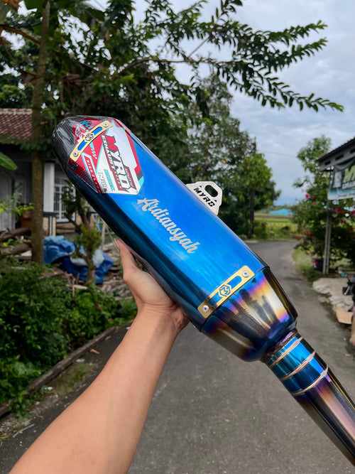 Knalpot untuk Xr150 Crf150 Klx150 Dtracker Wr155 Original Myro Exhaust Type Nordick